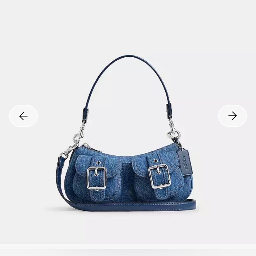 Coach Denim Ashton Bag